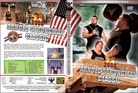 DVD 2008 Arnold Strongman Classic
