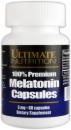 Ultimate Nutrition Melatonin 100% Premium