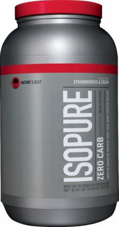 Nature's Best Zero Carb Isopure - 7.5 Lbs. - Strawberries  Cream