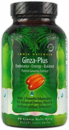 Irwin Naturals Ginza-Plus - 75 Liquid Softgels Irwin Naturals Ginza-Plus - 75 Liquid Softgels