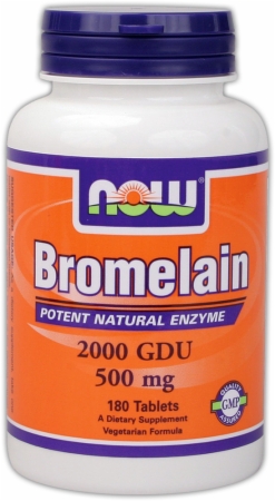 NOW Bromelain - 60 Vcaps