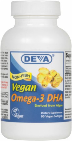 Deva Nutrition Vegan Omega-3 DHA - 30 Vcaps