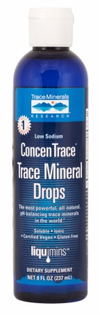 Trace Minerals ConcenTrace Mineral Drops - 8 Fl. Oz.