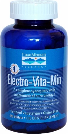 Trace Minerals Electro-Vita-Min - 180 Tablets