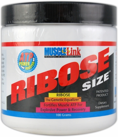 Muscle-Link Ribose Size - 100 Grams - Unflavored