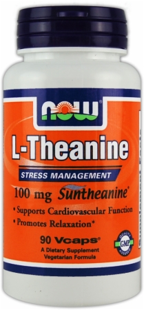 NOW L-Theanine - 200mg/60 Vcaps