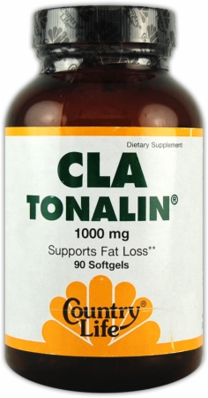 Country Life CLA Tonalin - 1000mg/90 Softgels