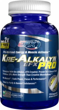 All American EFX Kre-Alkalyn EFX Pro - 60 Super Capsules