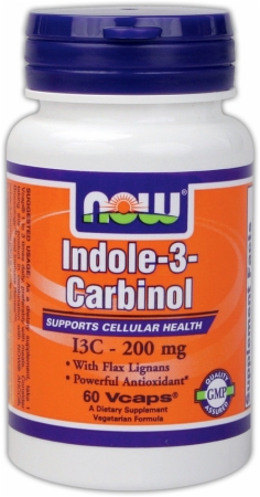 NOW Indole-3-Carbinol - 200mg/60 Vcaps