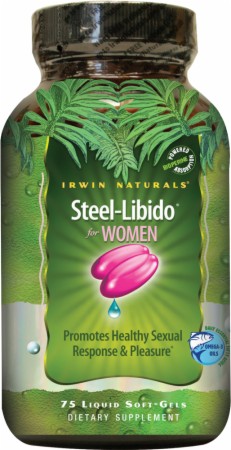 Irwin Naturals Steel Libido For Women 75 Liquid Softgels image 25951 450 white Irwin Naturals Steel Libido For Women 75 Liquid Softgels