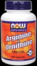 NOW Arginine & Ornithine