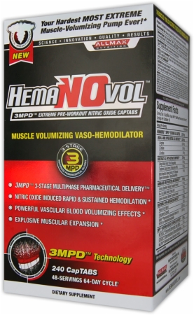 AllMax Nutrition HemaNOvol – 240 CapTABS