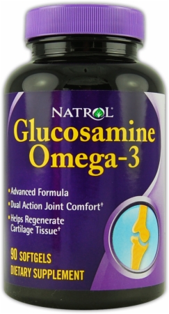 Natrol Glucosamine Omega-3 - 90 Softgels