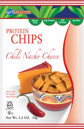 Kay's Naturals Protein Chips - 5 Oz. - Lemon Herb