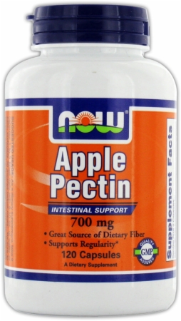 NOW Apple Pectin - 700mg/120 Capsules