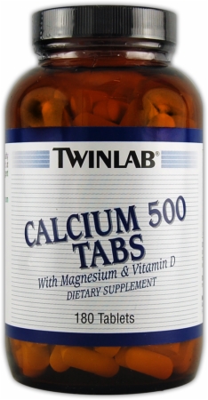 Twinlab Calcium 500 Tabs - 180 Tablets Twinlab Calcium 500 Tabs - 180 Tablets