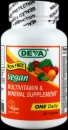 Deva Nutrition Vegan Multivitamin & Mineral - Iron Free