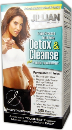 Jillian Michaels Triple Process Total Body Detox  Cleanse - 35 MetaCaps