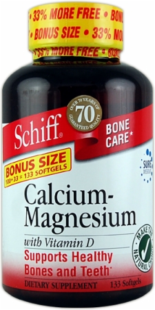 Schiff Calcium-Magnesium - 100 Softgels Schiff Calcium-Magnesium - 100 Softgels