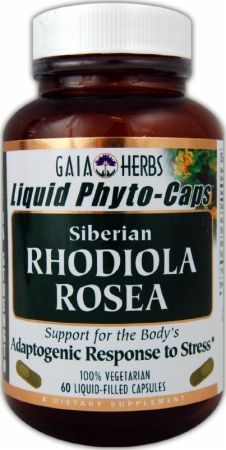 Gaia Herbs Siberian Rhodiola Rosea - 60 Liquid Capsules Gaia Herbs Siberian Rhodiola Rosea - 60 Liquid Capsules