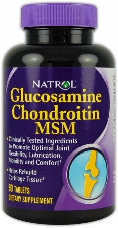 Natrol Glucosamine, Chondroitin MSM - 90 Tablets Natrol Glucosamine, Chondroitin MSM - 90 Tablets