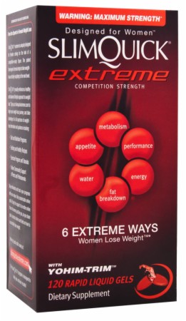SlimQuick SlimQuick Extreme - 120 Rapid Liquid Gels SlimQuick SlimQuick Extreme - 120 Rapid Liquid Gels