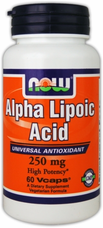 Image for NOW - Alpha Lipoic Acid 250
