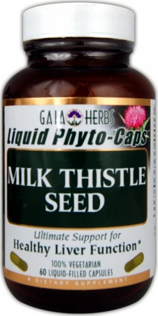 Gaia Herbs Milk Thistle Seed - 60 Liquid Capsules