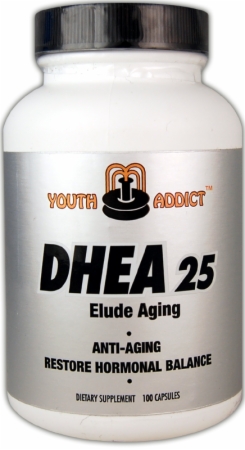 Youth Addict DHEA25 - 100 Capsules Youth Addict