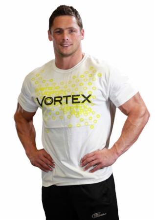 Vortex Men’s Bubble Tee – White – Small
