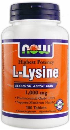 Image for NOW - L-Lysine Tabs