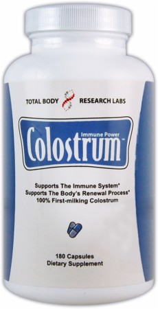 Total Body Research Labs Colostrum Capsules - 180 Capsules