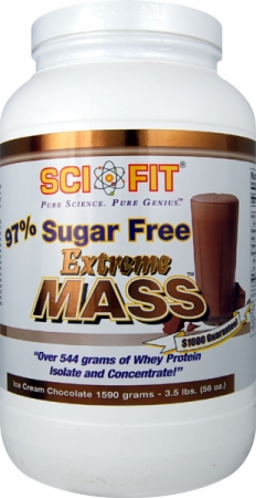 Image for SciFit - 97% Sugar Free Extreme Mass