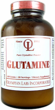 Olympian Labs Glutamine - 400 Grams - Unflavored Olympian Labs Glutamine - 400 Grams - Unflavored