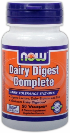NOW Dairy Digest Complete - 90 Vcaps