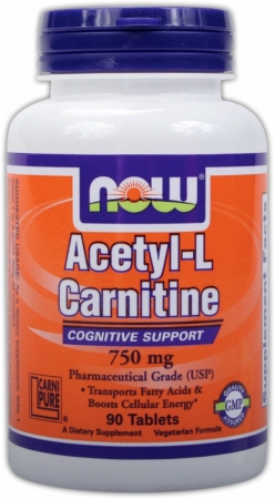Image for NOW - Acetyl L-Carnitine Tablets
