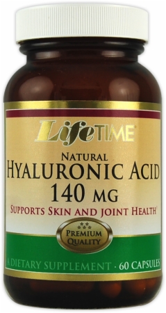 LifeTime Natural Hyaluronic Acid - 60 Capsules