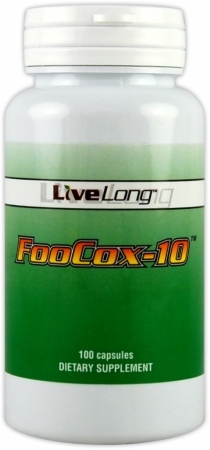 LiveLong Nutrition FooCox-10 - 100 Capsules LiveLong Nutrition FooCox-10 - 100 Capsules