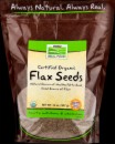 NOW Flax Seeds - Certified Organic