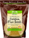 NOW Golden Flax Seeds - Certified Organic