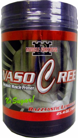 Muscle Fortress Vaso-CrEE - 25.4 Oz. - RazTastic Lemonade