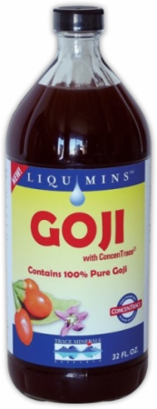Trace Minerals Goji Juice With ConcenTrace - 32 Fl. Oz. - Unflavored