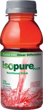 Nature's Best Isopure Plus - 6-8 Fl. Oz. Bottles - Alpine Punch Nature's Best Isopure Plus - 6-8 Fl. Oz. Bottles - Alpine Punch