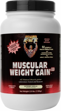 Healthy 'N Fit Muscular Weight Gain v3.0 - 2.5 Lbs. - Extreme Vanilla