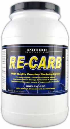 Pride Nutrition Re-Carb - 2.11 Lbs. - Unflavored