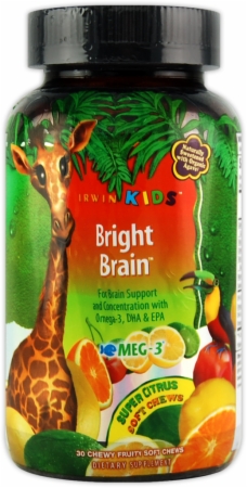 Irwin Kids Omega-3 Citrus-Chews - 30 Soft Chews - Super Cirtus Irwin Kids Omega-3 Citrus-Chews - 30 Soft Chews - Super Cirtus
