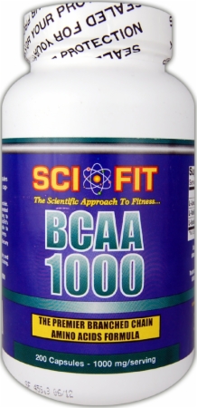 SciFit BCAA 1000 60 Capsules image 28168 450 white SciFit BCAA 1000 60 Capsules