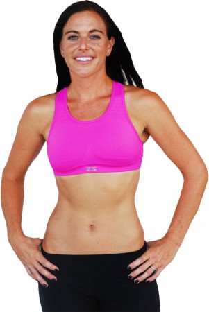 Zensah Seamless Running Bra – White – S/M