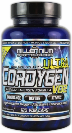Millennium Sport Cordygen VO2 ULTRA - 120 VO2 Capsules Millennium Sport Cordygen VO2 ULTRA - 120 VO2 Capsules