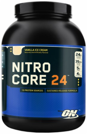 Optimum Nitro Core 24 - 6 Lbs. - Vanilla Ice Cream